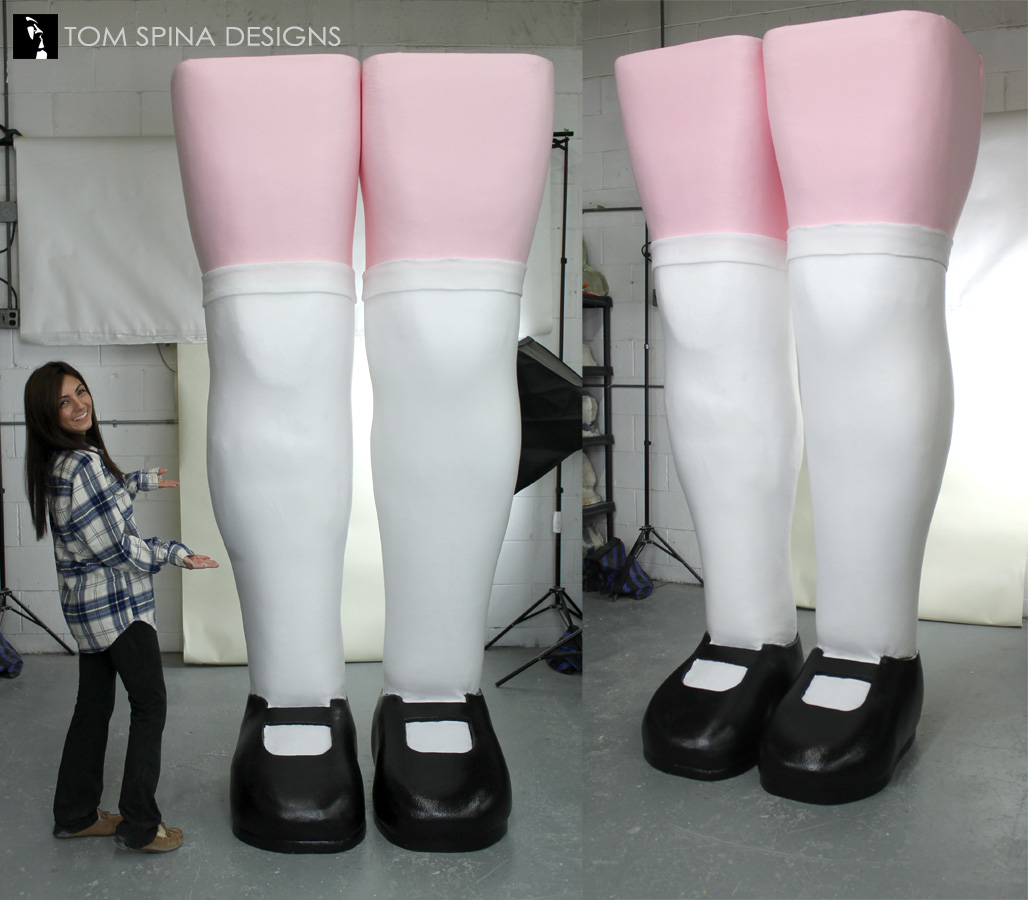 Alice In Wonderland Props Foam Legs For Event Tom Spina Designs Tom 