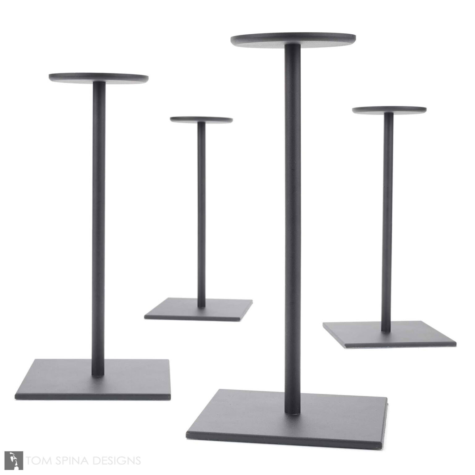 Case Of 4 Deluxe Elevate Metal Helmet Stands Tom Spina Designs