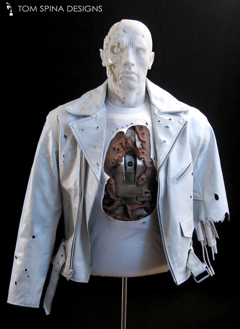 Terminator 2 Endo Chest Movie Prop Display - Tom Spina Designs