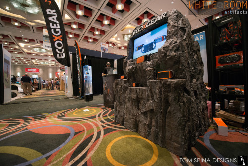 foam trade show booth prop mountain rocks - Tom Spina Designs » Tom Spina  Designs