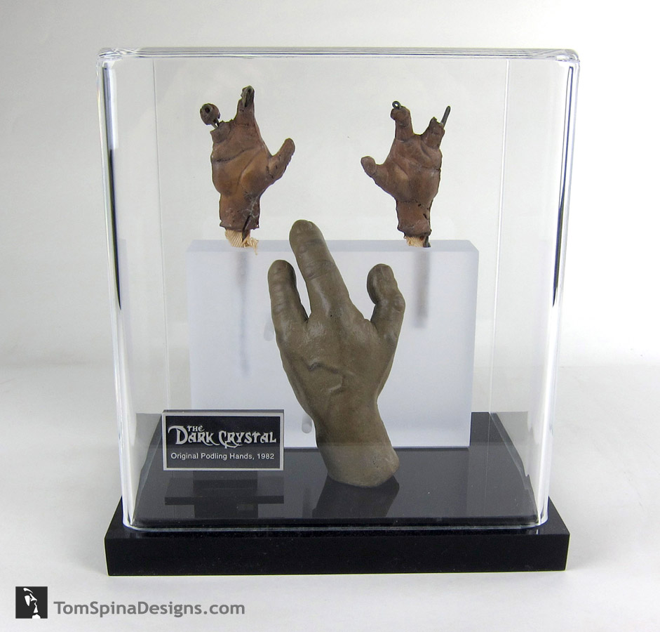 Dark Crystal Movie Props Custom Acrylic Display Case » Tom Spina Designs