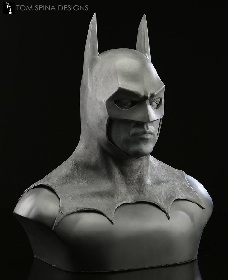 Batman & Robin Movie Cowl Bat-signal Bust - Tom Spina Designs