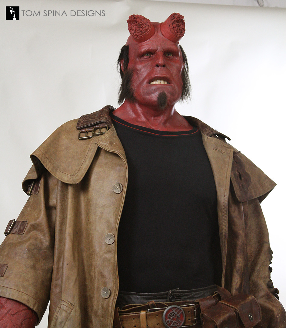 Ron Perlman Hellboy Costume Custom Mannequin - Tom Spina Designs » Tom  Spina Designs